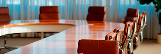 Imagem sala de reunião BNDES